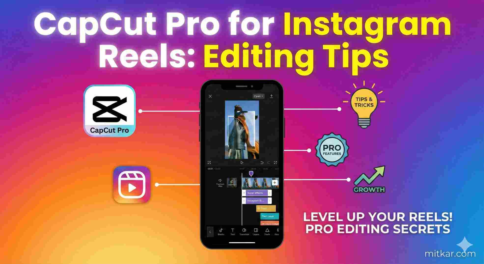 Expert tips on utilizing CapCut Pro for maximizing Instagram Reels Virality