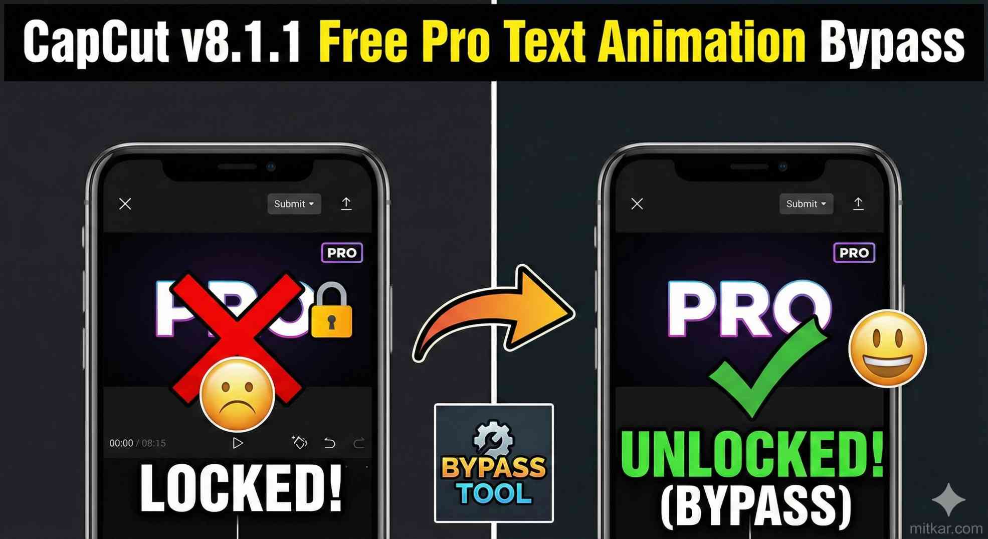 Free CapCut Pro Text Animation Method (v8.1.1 Guide)
